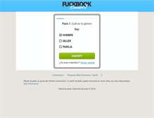 Tablet Screenshot of fbookecuador.com